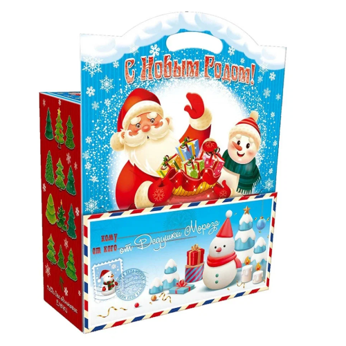 Сладкий подарок «Письмо Мороза с играми» 300г Стандарт